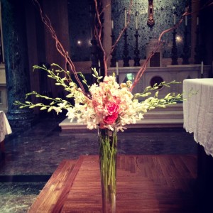 Georgetown Prep Wedding Ceremony Decor